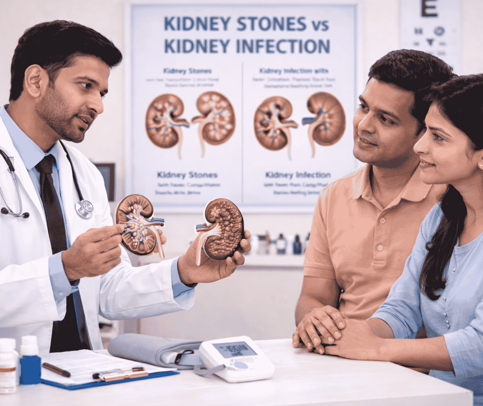 Kidney Stones vs Kidney Infection: How to Spot the Difference Easily