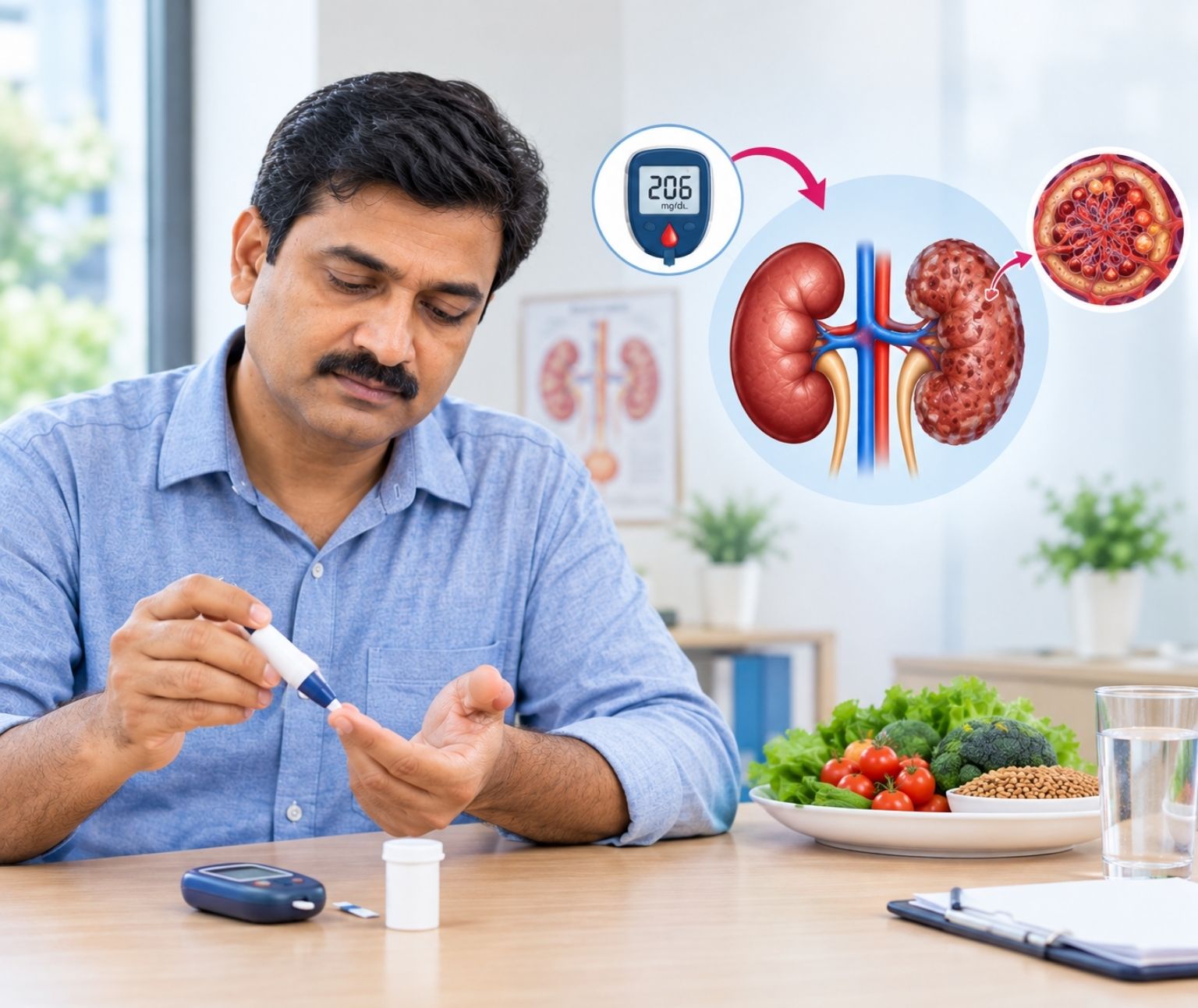 How Diabetes Causes Kidney Failure: Signs, Tests and Prevention